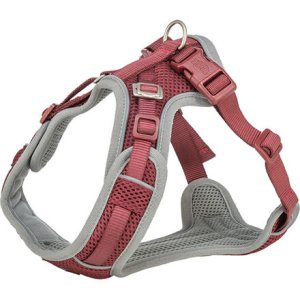 FlexMesh Premium postroj, široký strih, sangria L, 63-92 cm