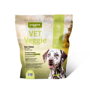 Yoggies VET Veggie bez masa, granule lisované za studena s probiotiky 2 kg