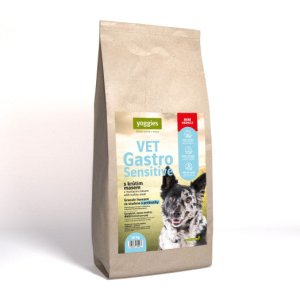 Yoggies VET Gastro Sensitive s krůtím masem, minigranule lisované za studena s probiotiky 10 kg