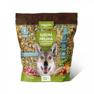 Yoggies BARF Sušená príloha s ovsenými vločkami k surovej potrave 750 g