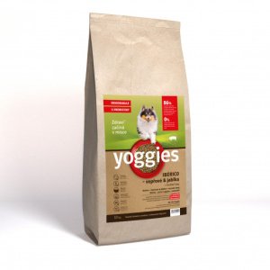 Yoggies MINIGRANULE Ibérico vepřové maso s jablky lisované za studena s probiotiky 10 kg