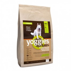 Yoggies BARF+ příloha k syrovému masu, granule lisované za studena s probiotiky 5 kg
