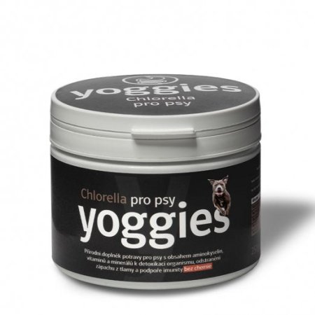 Yoggies Chlorella pre psov 250 g
