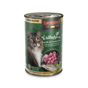 Leonardo Superior Selection Krůtí se pstruhem a brusinkami 400 g
