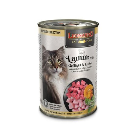 Leonardo Superior Selection Jehněčí s drůbežím a dýní 400 g
