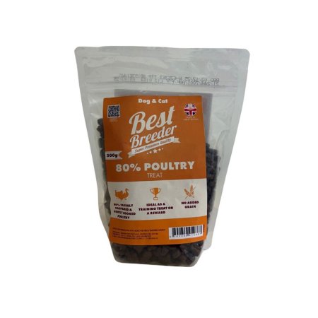 Best Breeder Grain Free 80% Poultry Dog Treats 100 g