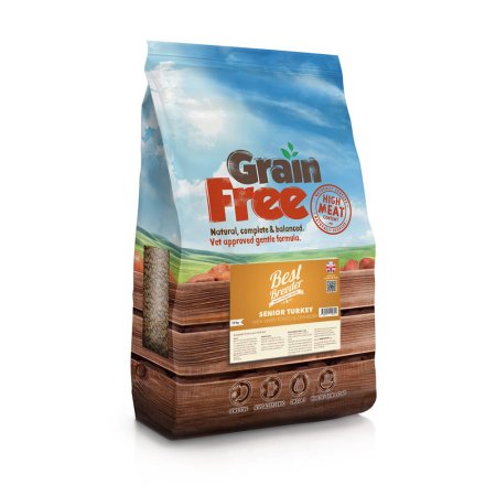 Best Breeder Grain Free Senior Turkey with Sweet Potato & Cranberry 12 kg