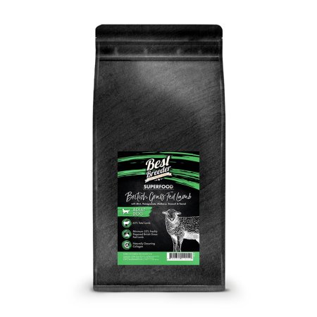 Best Breeder Deluxe Dog British Grass Fed Lamb Adult 12 kg