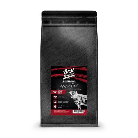 Best Breeder Deluxe Dog Angus Beef Adult 12 kg