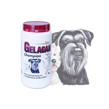 Gelacan Champion pro černobílé psy 500 g