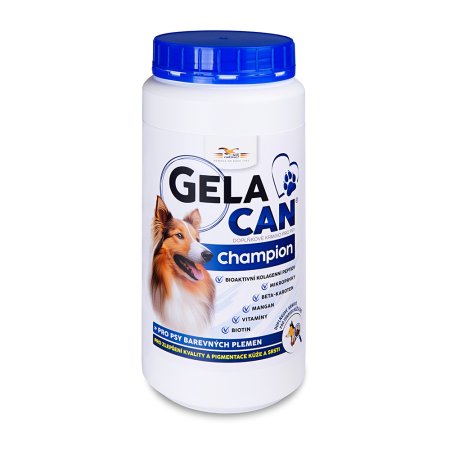 Gelacan Champion pro barevné psy 500 g