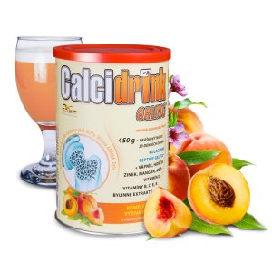 Orling Calcidrink práškový nápoj príchuť broskyňa 450 g