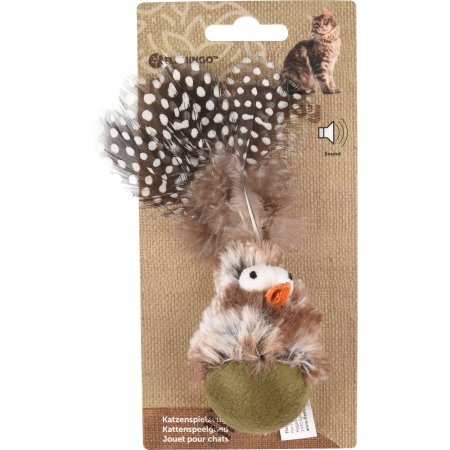 Flamingo Natura Delight Elektronická hračka pro kočky 11cm