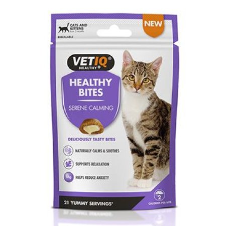 Serene Calming Treats Healthy Bites pro kočky 65g