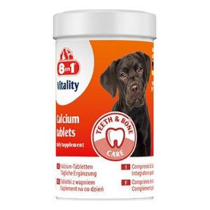 Vitality Calcium 8in1 pre All Dogs 155tbl