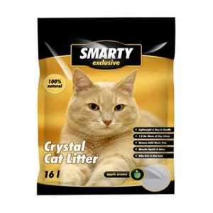 Podstielka Smarty Exclusive silikát, jablko 16l