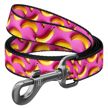 WAUDOG vodítko nylon Banány (S/122cm/1,5cm) 