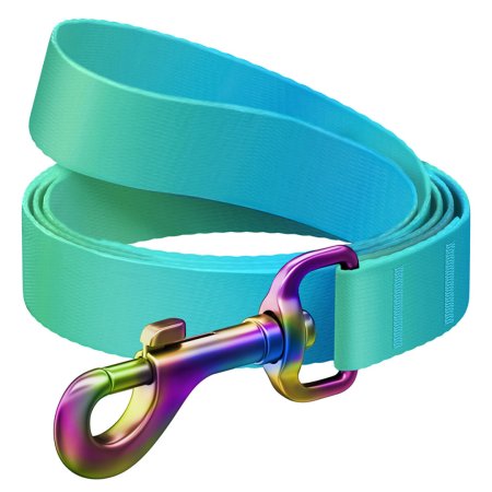 WAUDOG vodítko nylon Gradient modro-zelené (L-XXL/122cm/2,5cm) 