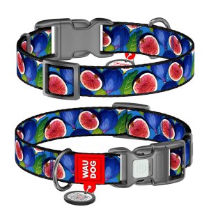WAUDOG obojok nylon Figy QR (M/28-40cm/2cm)