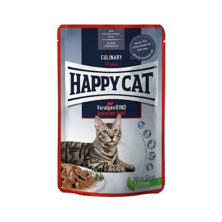 Happy Cat Vrecko Culinary Voralpen-Rind 85g (EXPIRÁCIA 12/2024)