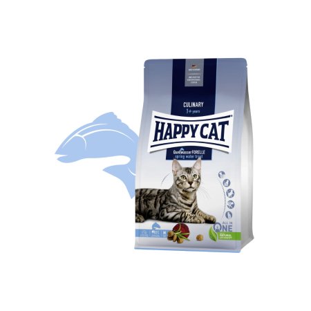 Happy Cat Culinary Quellwasser-Forelle / Pstruh 300 g (EXPIRÁCIA 03/2025)