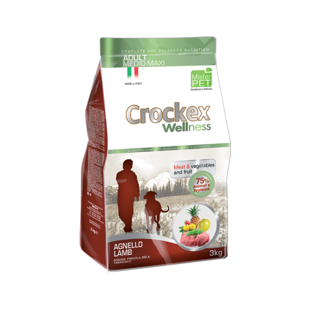 Crockex Wellness Adult Lamb & Rice 12 kg (EXPIRÁCIA 07/2025)