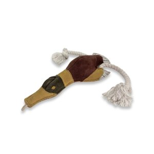 PafDog Káčer Larry z kože a juty 45cm