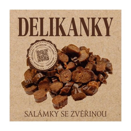Delikan Delikanky salámy so zverinou 250 g