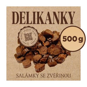 Delikan Delikanky salámy so zverinou 500 g