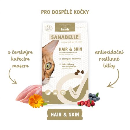 Bosch Cat Sanabelle Hair & Skin 0,4 kg