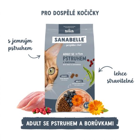 Bosch Cat Sanabelle Adult Trout 8 kg