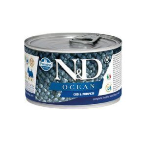N&D DOG OCEAN Adult Codfish & Pumpkin Mini 140g (EXPIRÁCIA 01/2025)