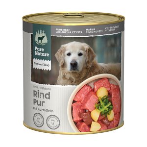 Pure Nature Dog Senior konzerva Hovädzie PUR 800g