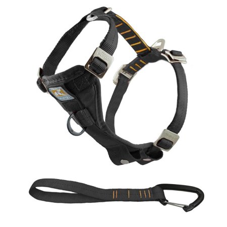 Kurgo Tru-Fit Enhanced Strenght Bezpečnostní postroj pro psy s autopásem černý L