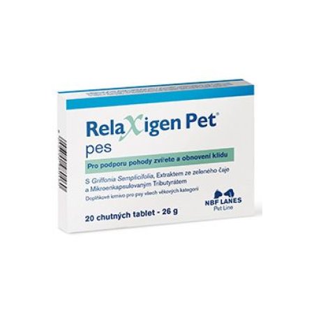 Relaxigen Pet pre psov 20tbl