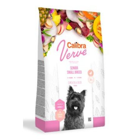 Calibra Dog Verve GF Senior Small Chicken&Duck 1,2kg (EXPIRÁCIA 04/2025)