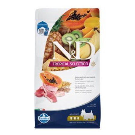 N&D TROPICAL SELECTION DOG Adult Mini Lamb 1,5kg (EXPIRÁCIA 07/2025)
