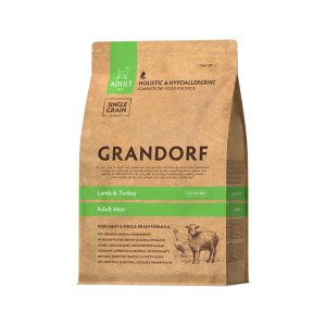 Grandorf granule pre psov Adult Mini - Jahňa a moriak 3kg
