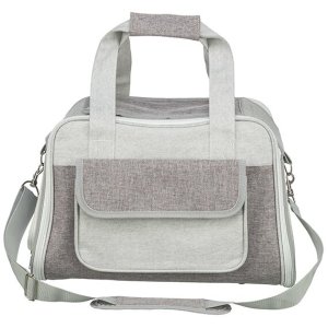 Transportná taška LIBBY, 25 x 27 x 42 cm, do 7 kg, sivá