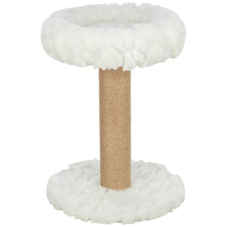 Škrabací stĺpik MIRELLA 55 cm, polstrovaná platforma