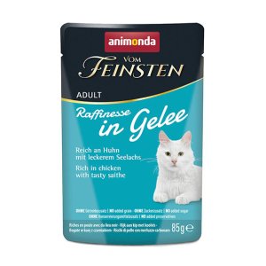 ANIMONDA VF Raffinesse in Jelly - kura a tmavá treska , 85 g