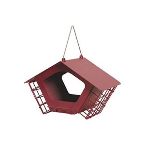 Kŕmidlo vonkajšie DUO XL kov, červená Zolux