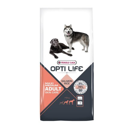 Versele Laga Opti Life Adult Skin Care Medium & Maxi 12,5 kg (EXPIRÁCIA 12/2024)