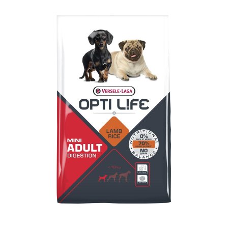 Versele Laga Opti Life Adult Digestion Mini 7,5 kg (EXPIRÁCIA 01/2025)