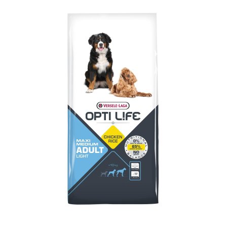 Versele Laga Opti Life Adult Light Medium & Maxi 12,5 kg (EXPIRÁCIA 07/2025)