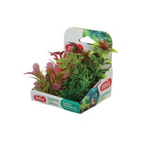 Rastliny akváriové PLANTKIT 1 súprava MINI 6ks Zolux