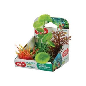 Rastliny akváriové PLANTKIT 3 súprava MINI 4ks Zolux