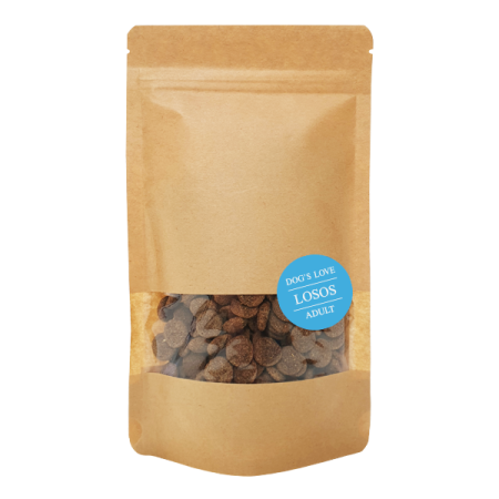 Dog's Love granule Losos Adult - vzorka 150g