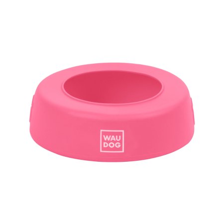 WAUDOG miska silikónová nerozlievacia 750ml ružová