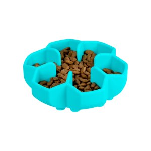 WAUDOG miska silikónová spomaľovacia 450ml tyrkysová